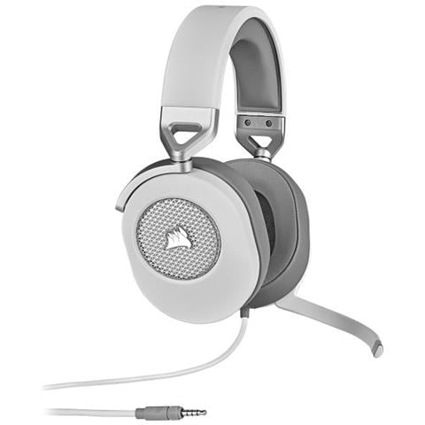 Hs65 Surround Auricolare Cablato Portatile Giocare Bianco (Hs65 Gaming Headset White Wired) - Foto 1