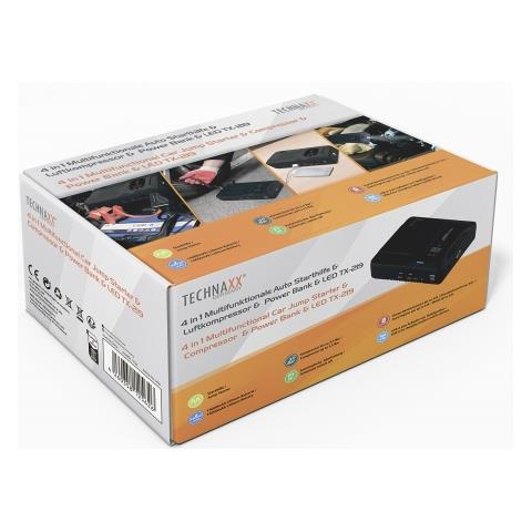 4-in-1 Multifunctional Jump Starter And Air Compressor And P (5031) - Foto 9