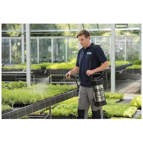 Spray A Pressione Da Giardino Gloria 505t Acciaio Inossidabile Ottone 6 Bar 5 L - Foto 2