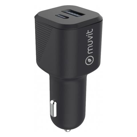 Caricatore Auto Accendisigari Pd Usb-c 20w - Qc 3.0 Usb-a 18 W, Nero - Foto 1
