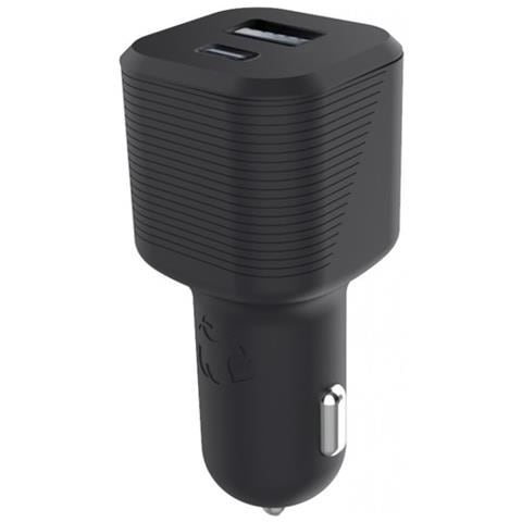 Caricatore Auto Accendisigari Pd Usb-c 20w - Qc 3.0 Usb-a 18 W, Nero - Foto 2