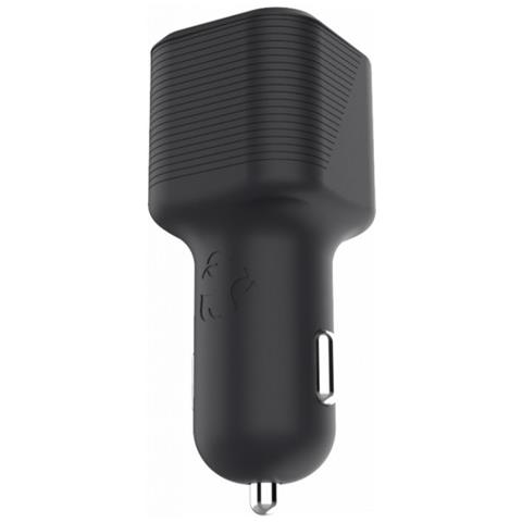 Caricatore Auto Accendisigari Pd Usb-c 20w - Qc 3.0 Usb-a 18 W, Nero - Foto 3