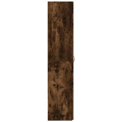 Schedario Rovere Fumo 60x32x153 Cm In Truciolato - Foto 10