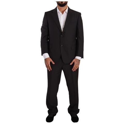 Abito Formale Monopetto Grigio Scuro - M - Foto 1