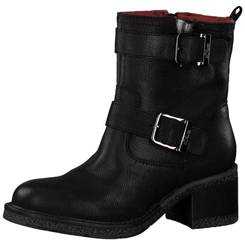 Stivali Con Zip Da Donna In Pelle Nera 39 - Foto 3