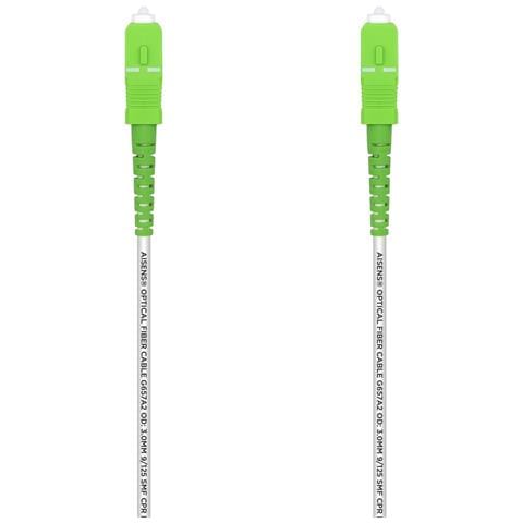 A152-0495 cavo a fibre ottiche 3 m SC G. 657.A2 Bianco - Foto 1