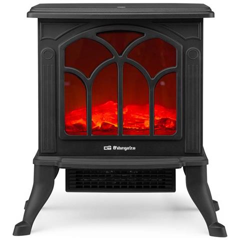 Riscaldamento Elettrico con Ventilatore CM 9020 in Ceramica con 2 Livelli di Energia Potenza 1500 W Colore Nero - Foto 2