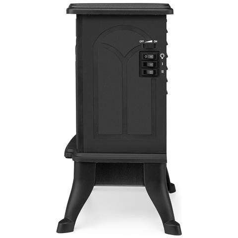 Riscaldamento Elettrico con Ventilatore CM 9020 in Ceramica con 2 Livelli di Energia Potenza 1500 W Colore Nero - Foto 3