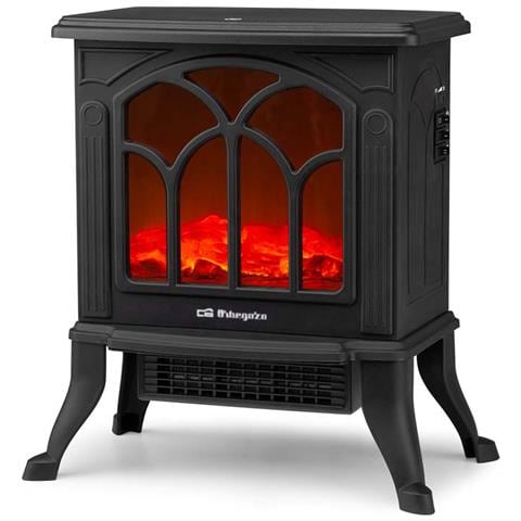 Riscaldamento Elettrico con Ventilatore CM 9020 in Ceramica con 2 Livelli di Energia Potenza 1500 W Colore Nero - Foto 1