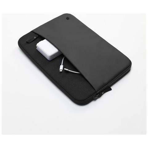 Custodia Per Macbook Pro 16 Pollici Con Zip In Poliestere, Nero - Foto 5