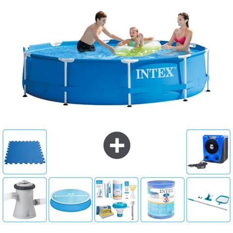 Piscina Fuori Terra - In Giro - 305x76 Cm - Blu - Include Accessori Coordinati A1712 - Foto 1
