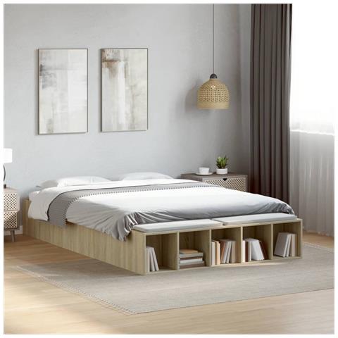 Giroletto Rovere Sonoma 120x190 Cm In Legno Multistrato - Foto 8