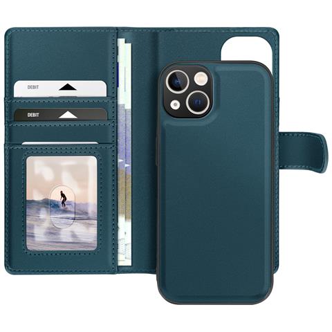 Custodia Per Iphone 13 Con Cover Rimovibile, Blu - Foto 1