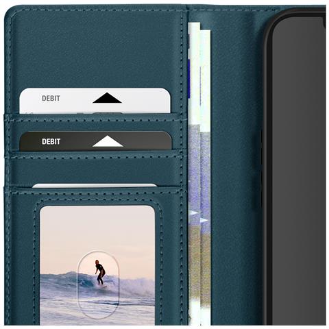 Custodia Per Iphone 13 Con Cover Rimovibile, Blu - Foto 5