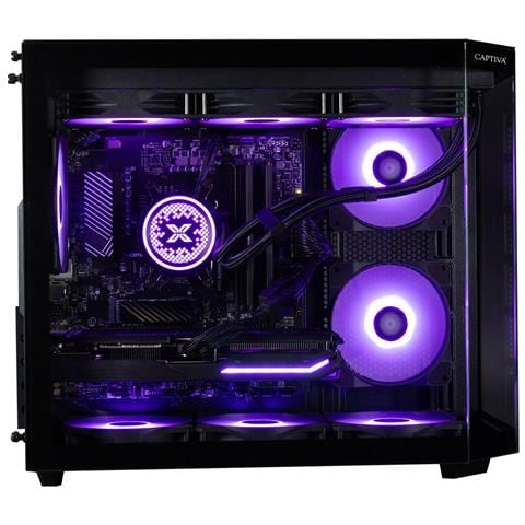 PC Highend Gaming I90-156 (i7-14700KF /RTX5070 12GB GDDR7/SSD 2TB / 64GB /WLAN /w /o OS) Intel® Core™ i7 DDR5-SDRAM NVIDIA GeForce RTX 5070 Nero - Foto 2