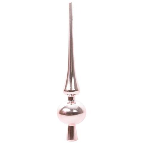 Albero di Natale con 150 LED con supporto Rosa 120 cm PVC - Foto 9