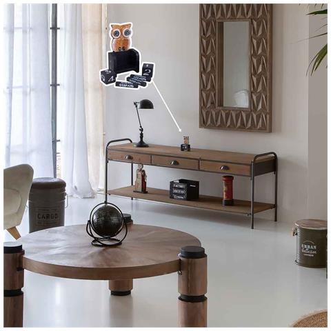 Calendario In Legno Marrone 7x4x9h - Foto 2