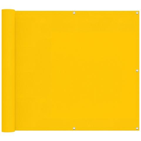 Schermo da balcone Giallo 100 x 500 cm Tessuto Oxford - Foto 1