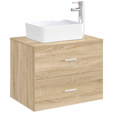 Lavabo da bagno Cromato 40,5 x 30,5 x 13 cm Metallo - Foto 2