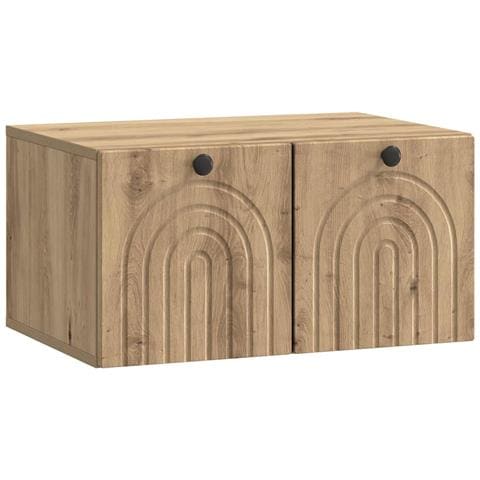 Mobile Porta TV da Muro Rovere Artigianale 59,5 x 41 x 30 cm - Foto 1