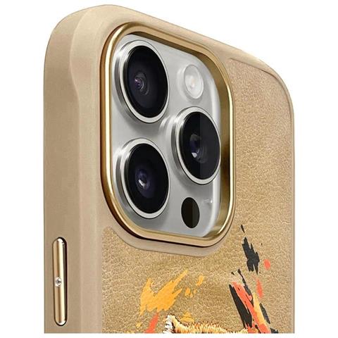 Custodia Iphone 16 Pro In Pelle Marrone Con Funzione Magsafe Nimmy - Foto 2