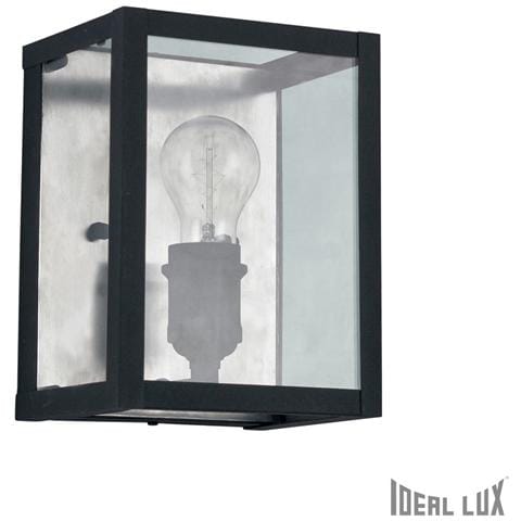 Lampada Da Parete-soffitto Igor Ap1 Nero Max 1 X 60w E27 - 240v - Foto 1