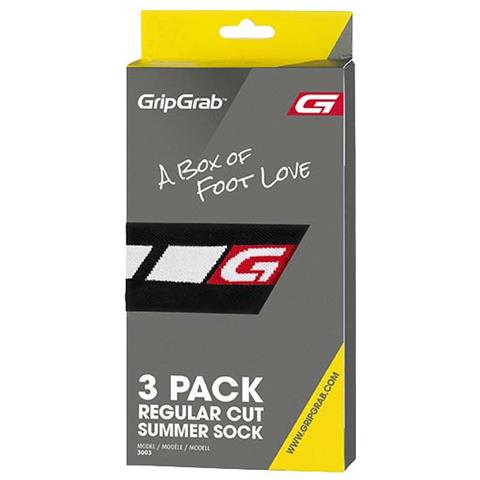 Calze Gripgrab 3 Pack Classic Regular Cut Abbigliamento Uomo Eu 44-47 - Foto 1