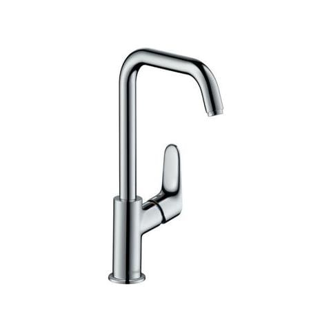 Miscelatore Bocca Alta 240 Lavabo Senza Scarico Focus Art. 31519000 - Bocca Normale Cromo - Foto 2