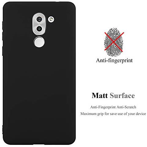 Cadorabo Custodia Compatibile Con Honor 6x In Candy Nero - Coperchio Protettivo In Silicone Tpu Flessibile - Foto 2