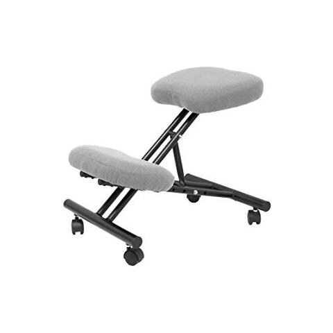 37bali40 - sgabello Ergonomico Per Ufficio, Grigio - Foto 1