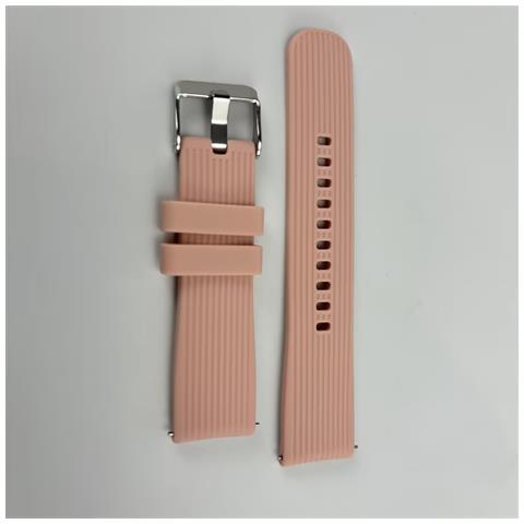 Bracciale Samsung Galaxy Watch 42 Mm In Silicone (s) Black - Foto 9