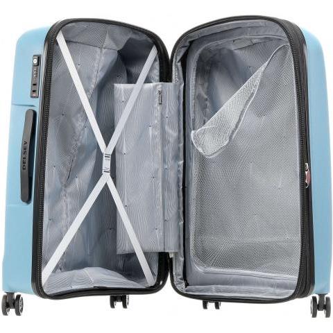 Trolley Belmont Plus Trolley Exp 4 Ruote Doppie 76 Cm Blu Zinco Gra Scelta= p Blu Zinco - Foto 1