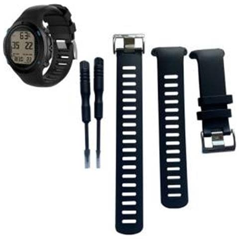 Cinturino Per Orologio Per Suunto D4/d4i Novo Con 2 Diverse Lunghezze Black - Foto 10