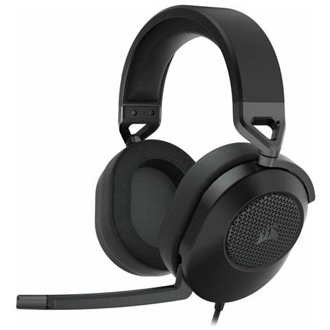 Hs65 Surround Auricolare Cablato Portatile Giocare Carbonio (Hs65 Gaming Headset Carbon Wired) - Foto 4