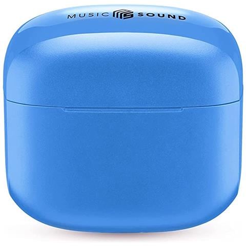 Swag Auricolari True Wireless con Custodia di Ricarica Colore Azzurro - Foto 4