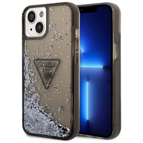 Hard Cover Liquid Glitter Triangle Transparent Black, Fr Iphone 14 Plus, Guhcp14mlfctpk (guhcp14mlfctpk) - Foto 2