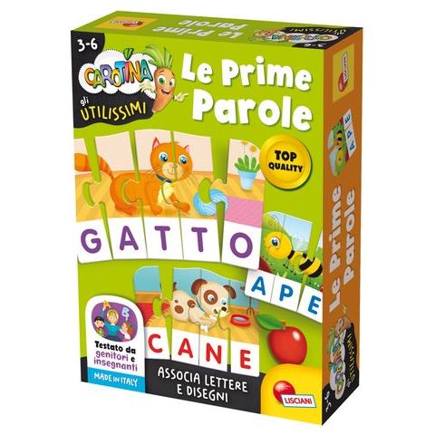 Gioco Educativo Lisciani 102334 Carotina Utilissimi Le Prime Parole - Foto 1