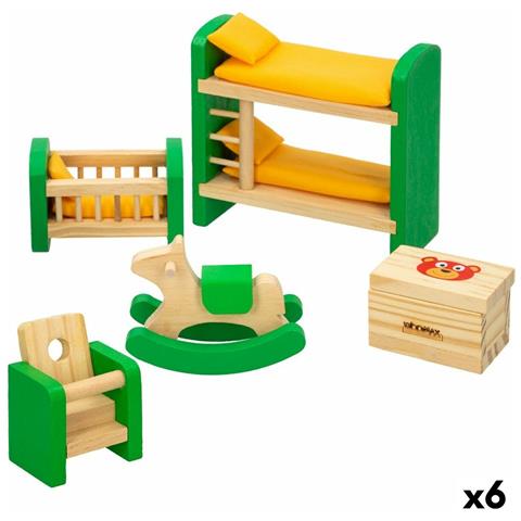 Camera Da Letto Della Casa Delle Bambole (6 Unità) - Foto 1