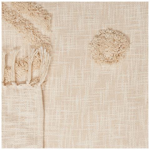 Coperta Fatehpur Cotone 130 X 180 Cm Beige - Foto 2