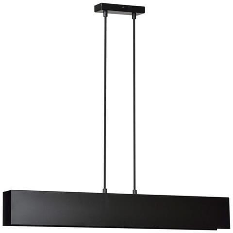 Lampada A Sospensione Gentor - Nero - Acciaio Verniciato A Polvere - 72x100x6 Cm - Foto 1