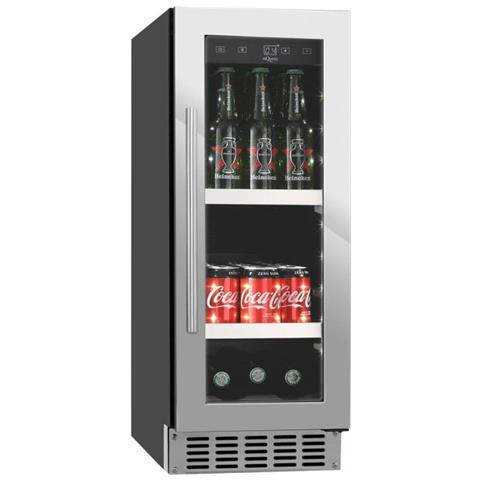 Cantinetta Frigo BS30S-700 da Incasso con Capacità 30 Bottiglie Classe F Colore Acciaio Inossidabile - Foto 1