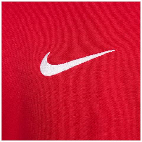 Felpa Con Cappuccio Full Zip Cw6887-657 Uomo Taglia L Colore Rosso - Foto 2