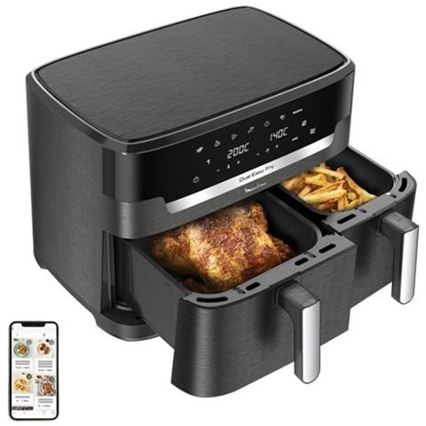 Friggitrice senza olio EZ942HF0 Potenza 2020 W Capacita 11 l Colore Nero - Foto 2
