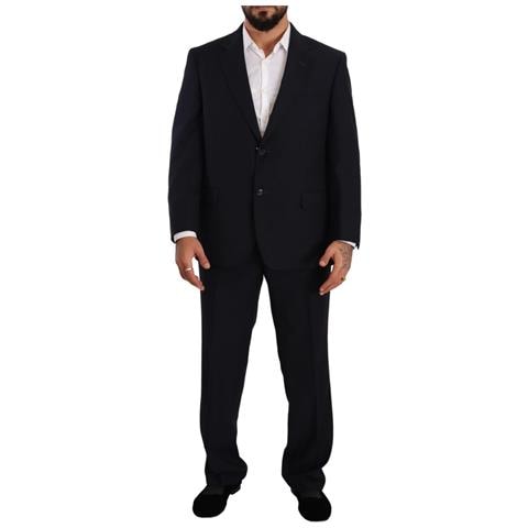 Abito Formale Monopetto In Poliestere Blu - It51 - L - Foto 1