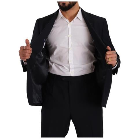 Abito Formale Monopetto In Poliestere Blu - It51 - L - Foto 5