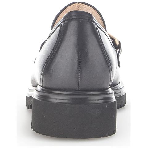 Schwarz (gold Matt) Casual Closed Loafers Mocassino Pelle Scarpe Donna Nero Eu 39, 22554-57 - Foto 3