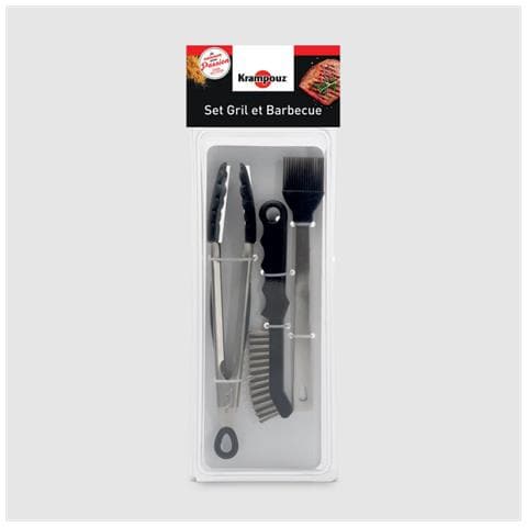 Set Di 3 Utensili Per Grill E Barbecue - Asg1 - Foto 1