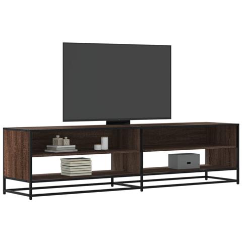 Mobile Porta Tv Rovere Marrone 180,5x40x46 Cm In Truciolato - Foto 1
