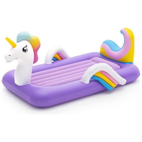 Up, In & Over. Letto Gonfiabile Bambini Unicorno 196 X 104 X 84 Cm - Foto 1