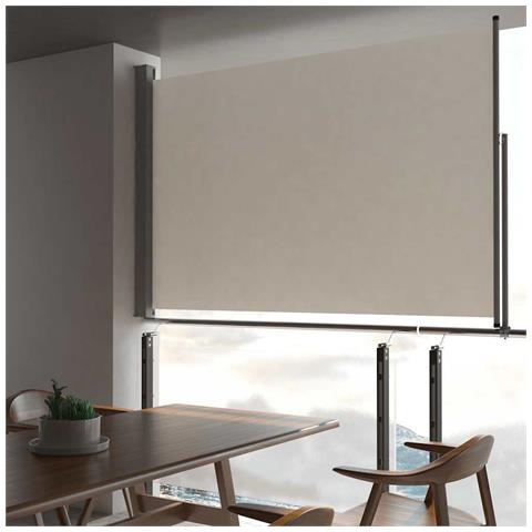 Tenda Da Sole Laterale Retrattile 160 X 300 Cm Crema - Foto 8